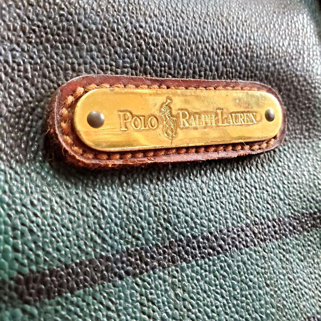 ポロラルフローレン　ボストンバッグ　2way ブラックウォッチ