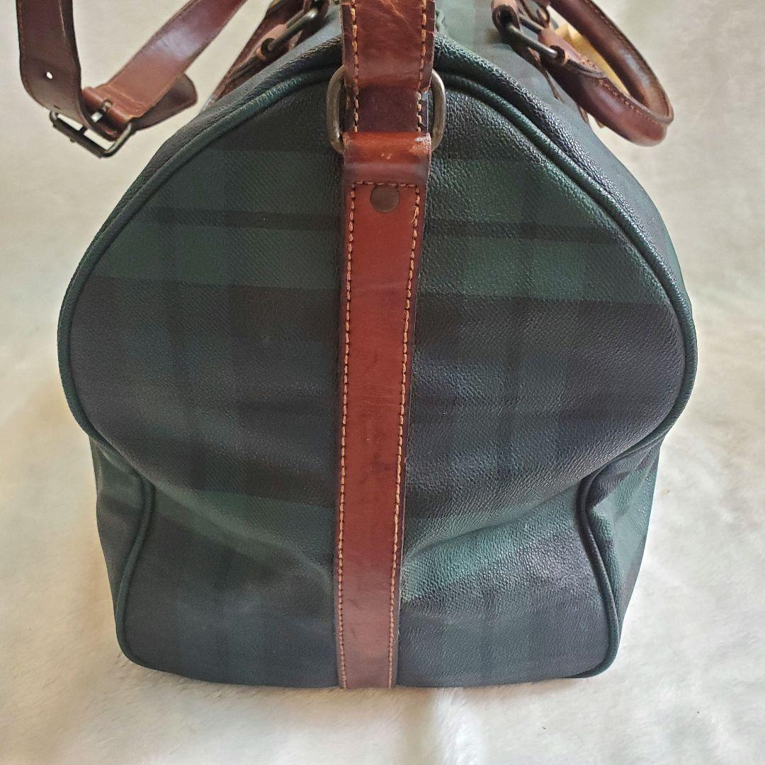 ポロラルフローレン　ボストンバッグ　2way ブラックウォッチ