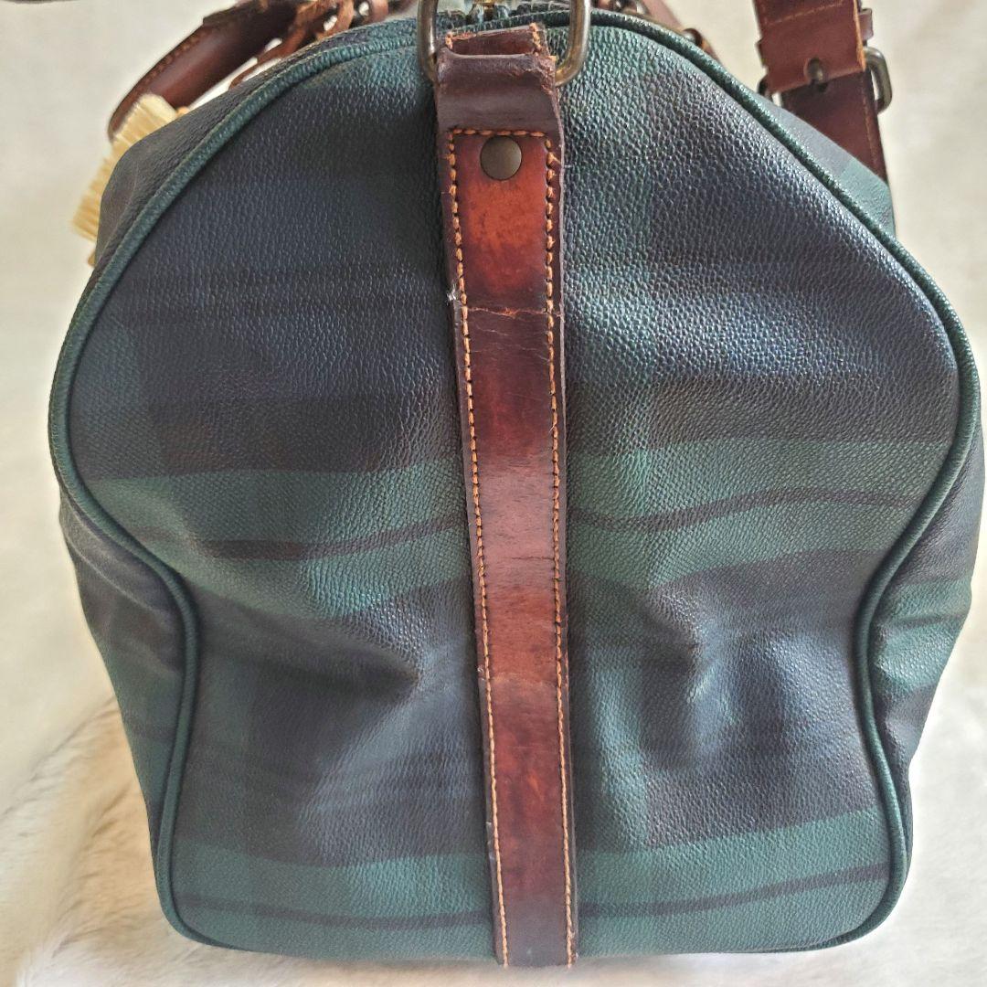 ポロラルフローレン　ボストンバッグ　2way ブラックウォッチ