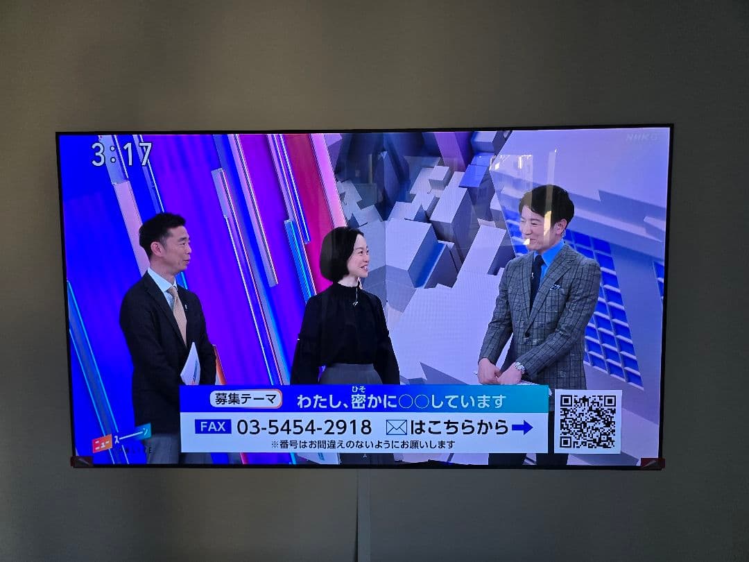 LG SIGNATURE 65インチ 壁がけ有機ELテレビ