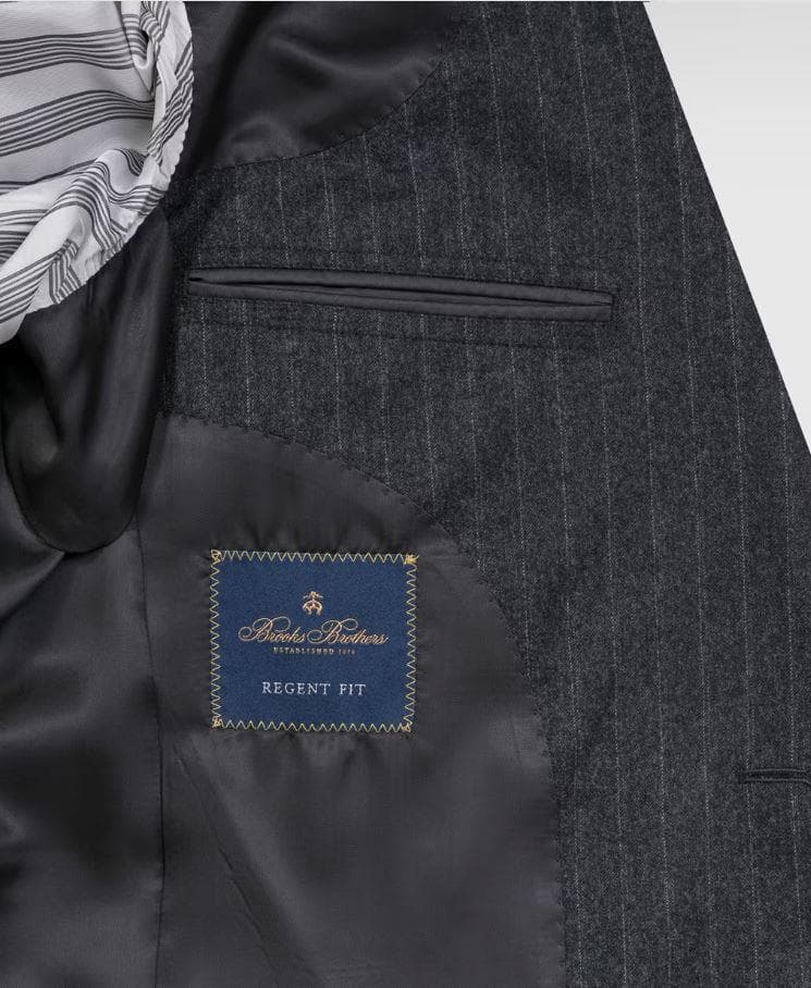 【新品】 ブルックスブラザーズ ライトウエイトフランネル　スーツ　37SHT