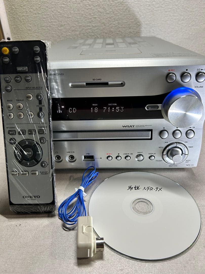 R15 整備ONKYO NFR-9X CD/SD/USBレシーバー