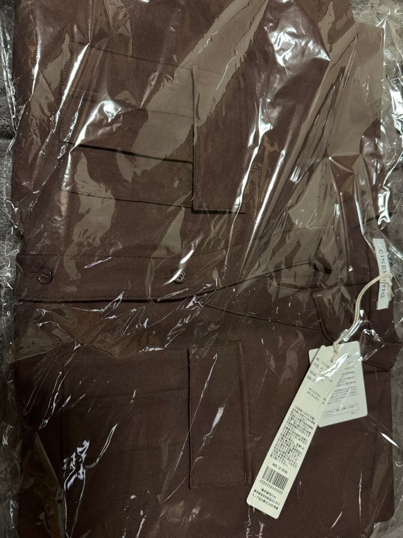 CINEMATIQ 元鈴木さん リアルフリードロストシャツワンピ