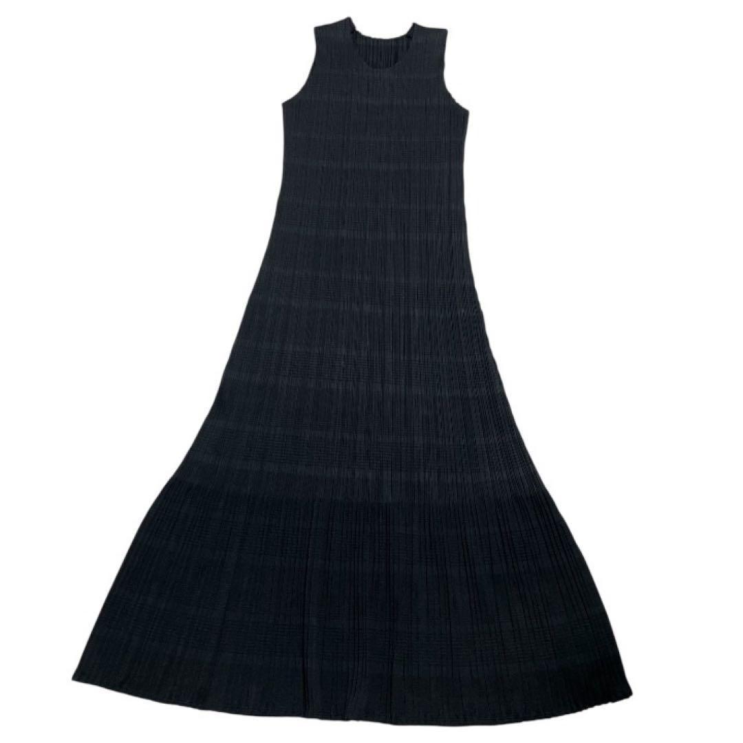 プリーツプリーズ　希少サイズ【5/XL~】　ロングワンピース