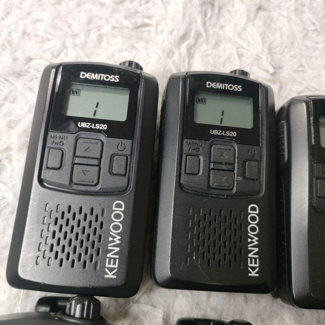 値段交渉専用　KENWOOD　特定小電力 UBZ-LS20　本体　6台セット