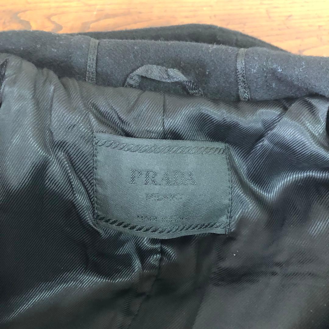 ジャケット・アウター 90s PRADA duffle coat black archive