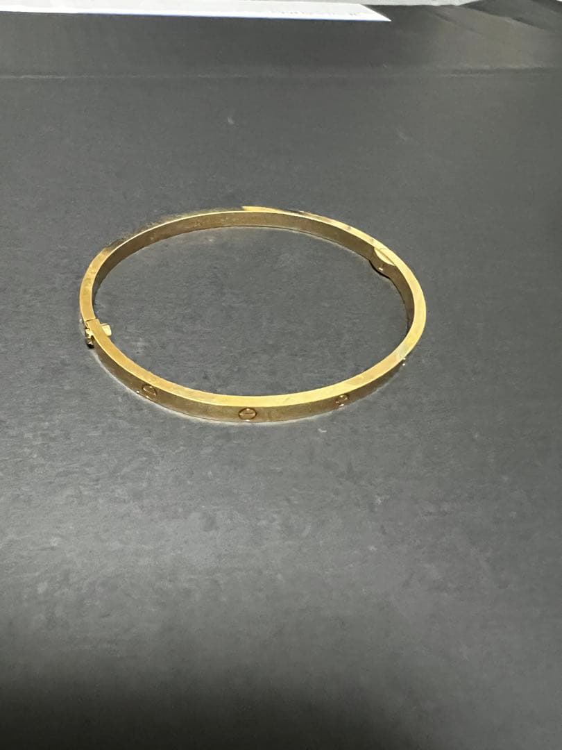 Cartier ラブブレスレット　スモール　イエローゴールド