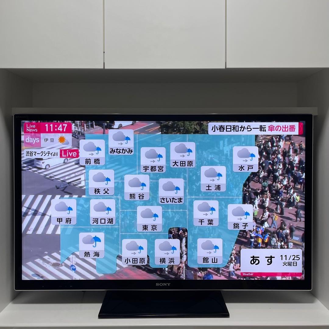 ソニー BRAVIA 4倍速フルHD液晶テレビ KDL-46HX850 送料込み
