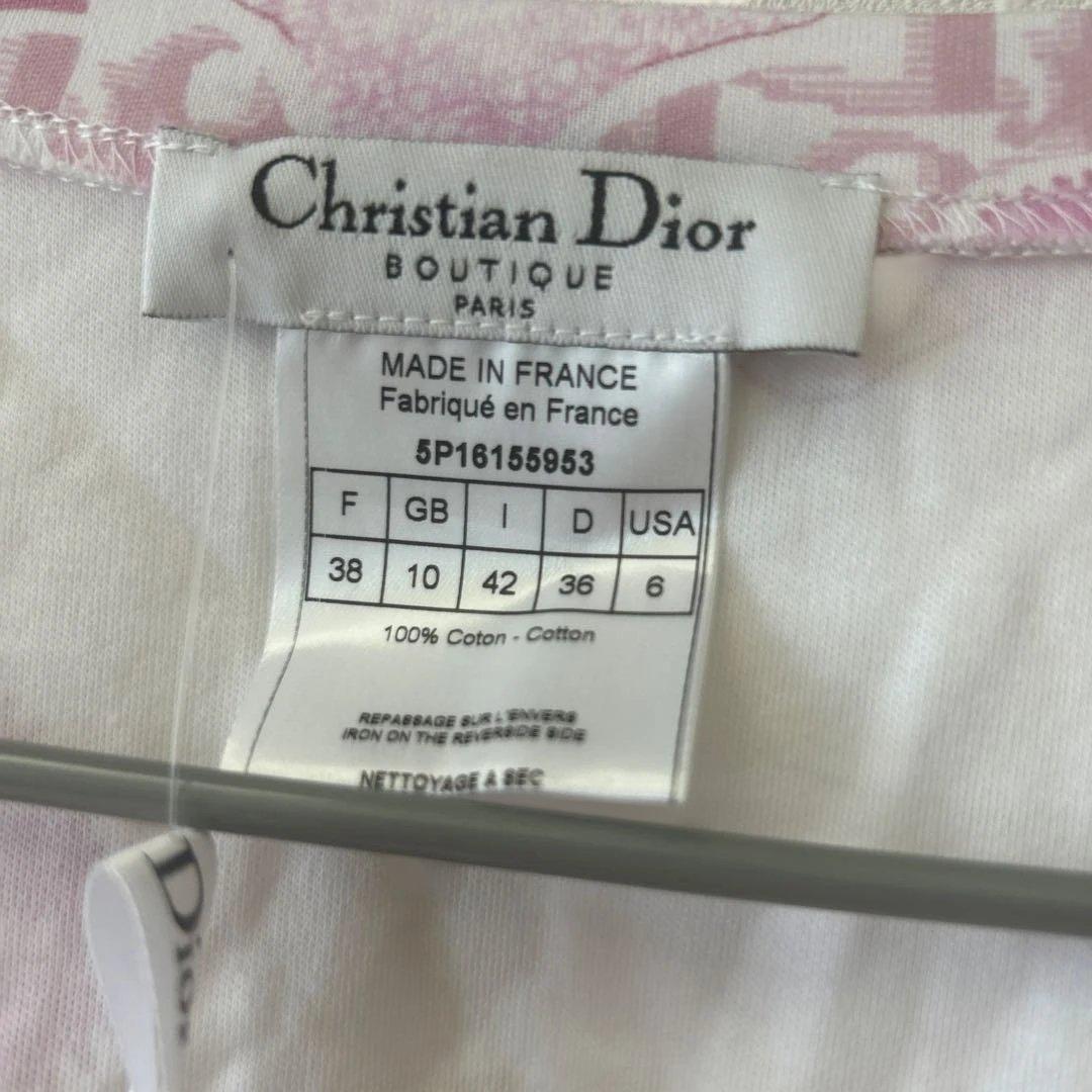 Christian Dior 半袖Tシャツ 花柄