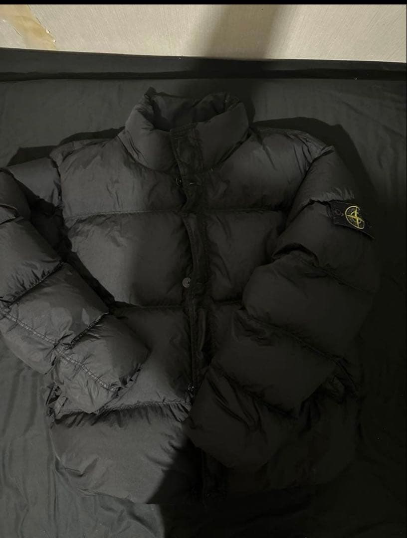 Stone  ブラック ダウンジャケット