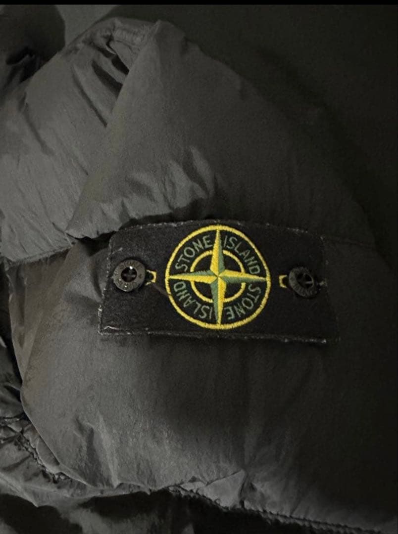 Stone  ブラック ダウンジャケット