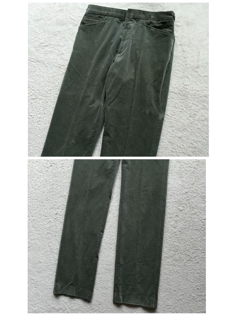 未使用品✨ラルフローレンパープルレーベル コーデュロイパンツ グリーン系 最高級