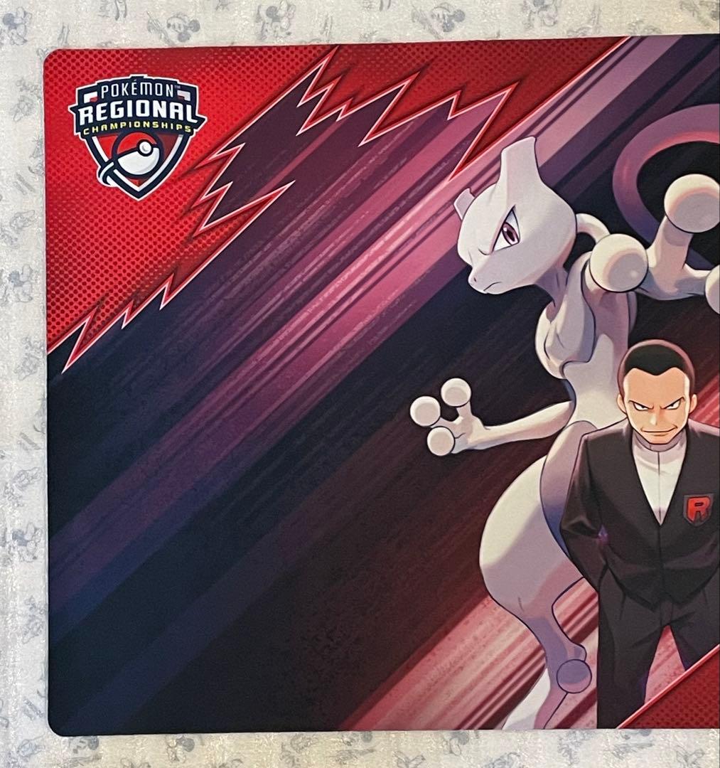 希少 ミュウツー サカキ ロケット団 リージョナル プレイマット ポケモンカード