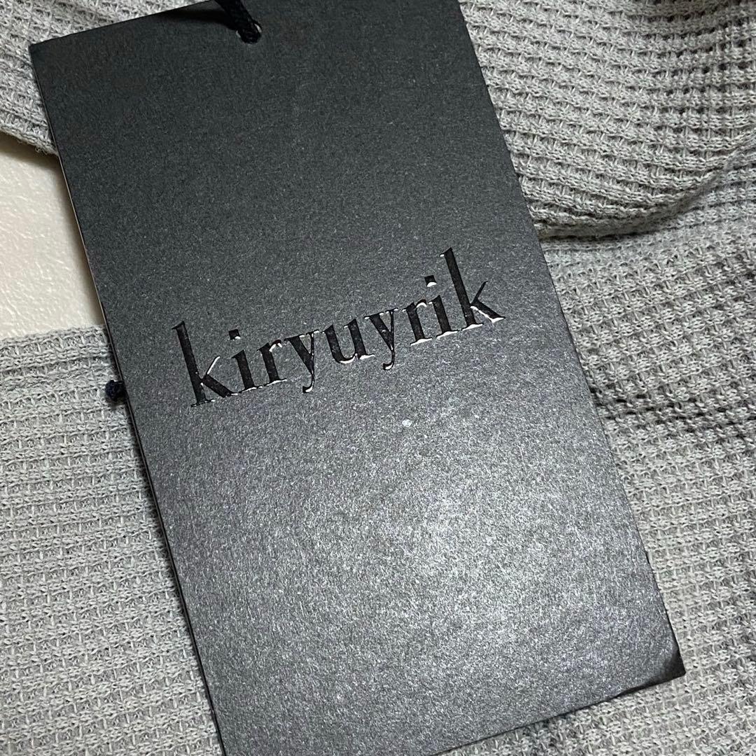 新品未使用タグ付　キリュウキリュウ kiryuyrik　ワッフルニットキャップ