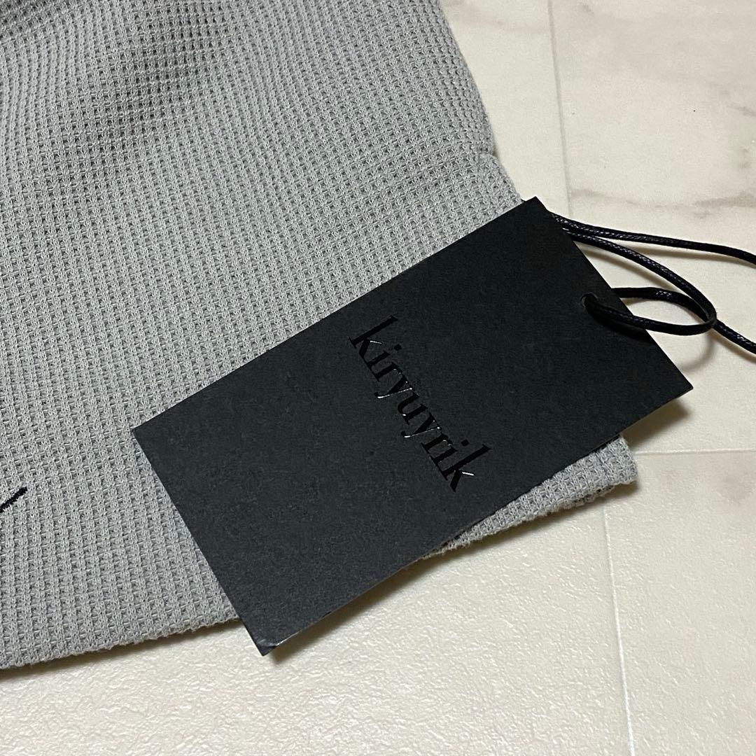 新品未使用タグ付　キリュウキリュウ kiryuyrik　ワッフルニットキャップ