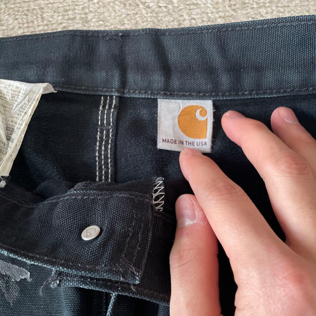 Carhartt ダブルニー　ブラック パンツ