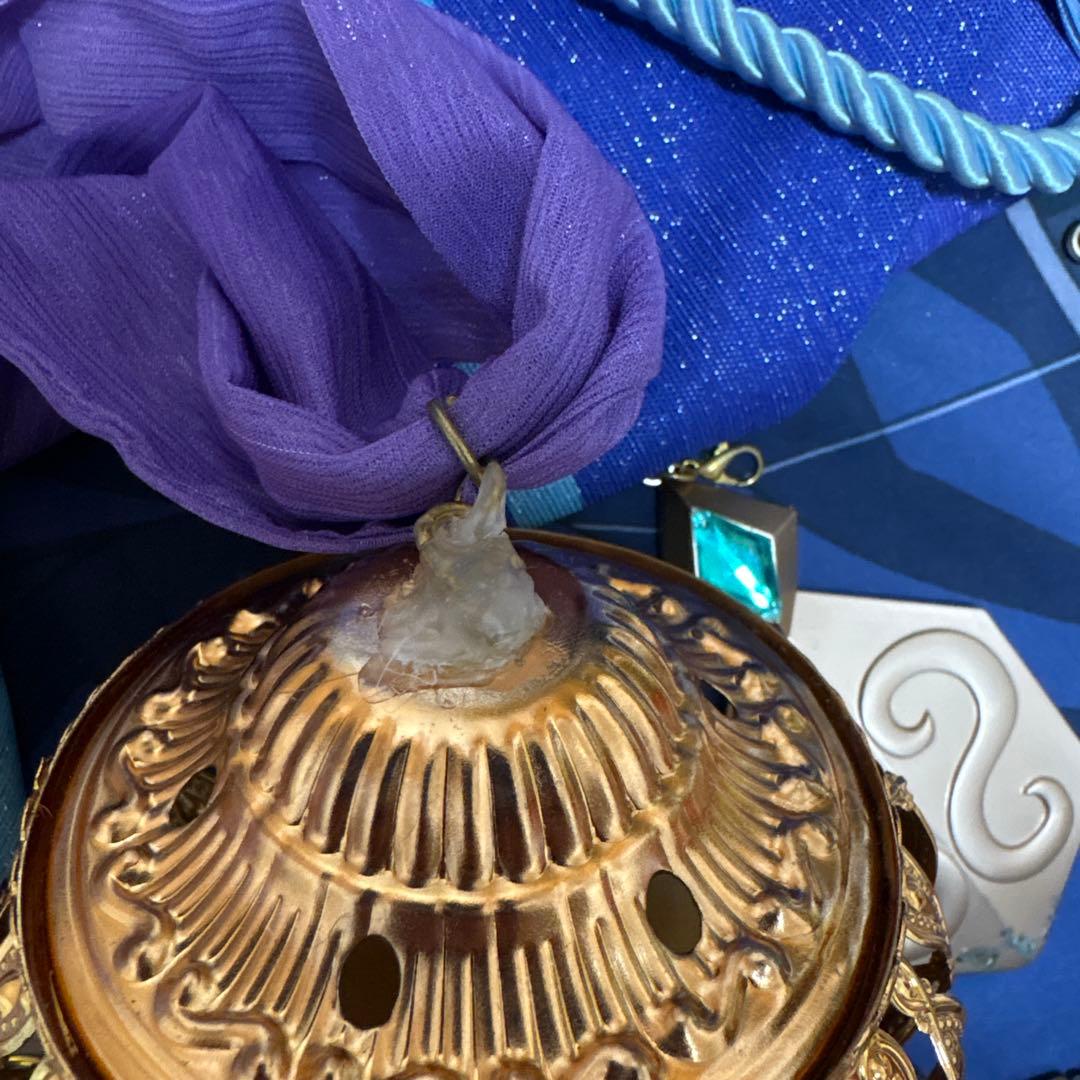 三分妄想　原神　魈　コスプレ　ウィッグ　衣装　靴　タトゥー　武器　Mサイズ