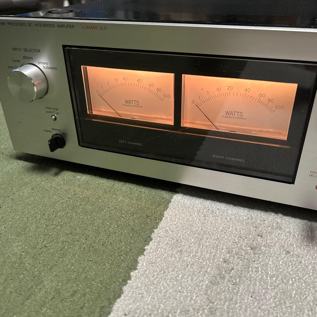 LUXMAN L-515 プリメインアンプ