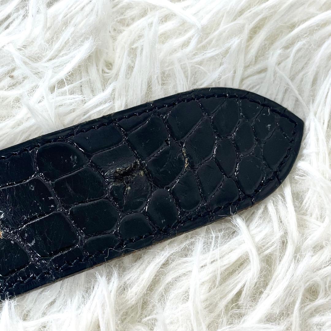 エルメス　HERMES レディース　ベルト　ブラック　黒　ゴールドバックル