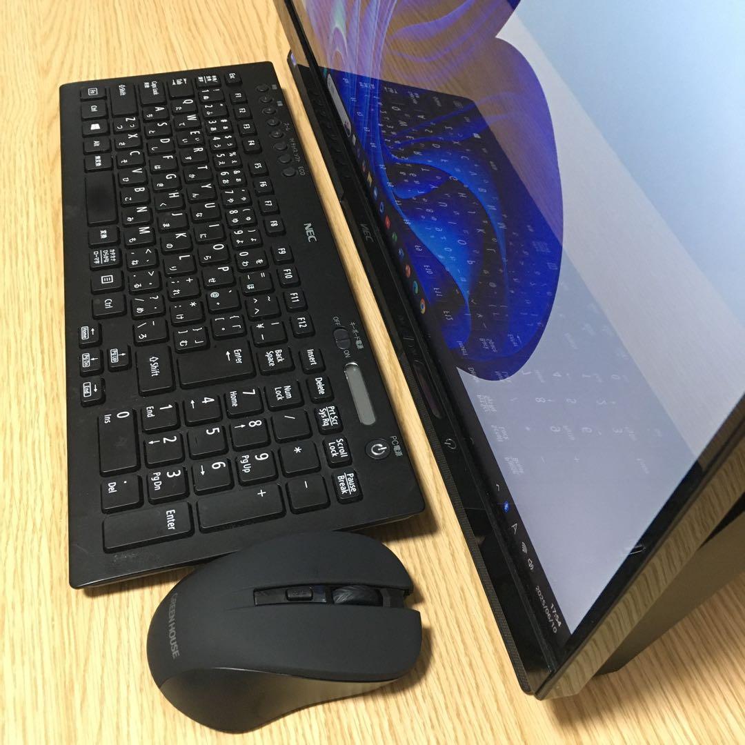 NEC LAVIE Win11 23.8'モニター 一体型 地デジ デスクトップ