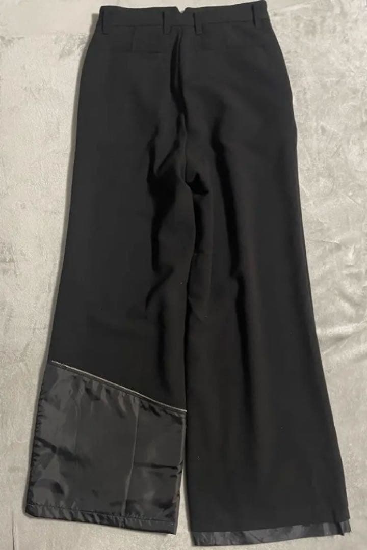 GRANCY】グランシー リバース レイヤードデザイン スラックス