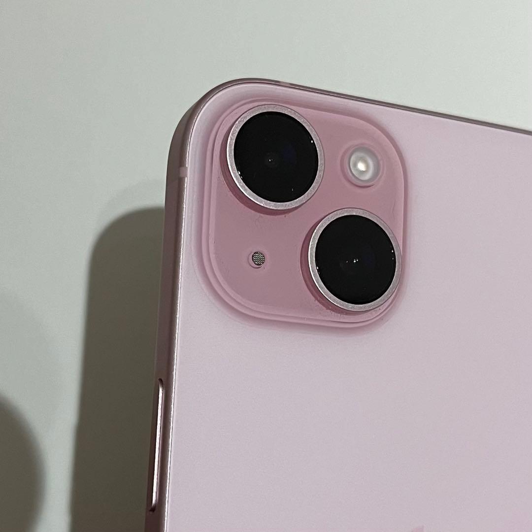 iPhone15 ピンク 128GB 美品 SIMフリー