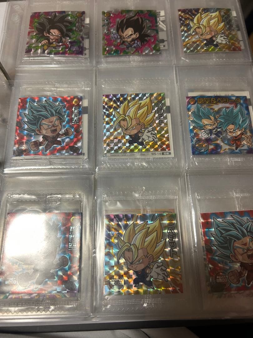 ドラゴンボールウエハースシール