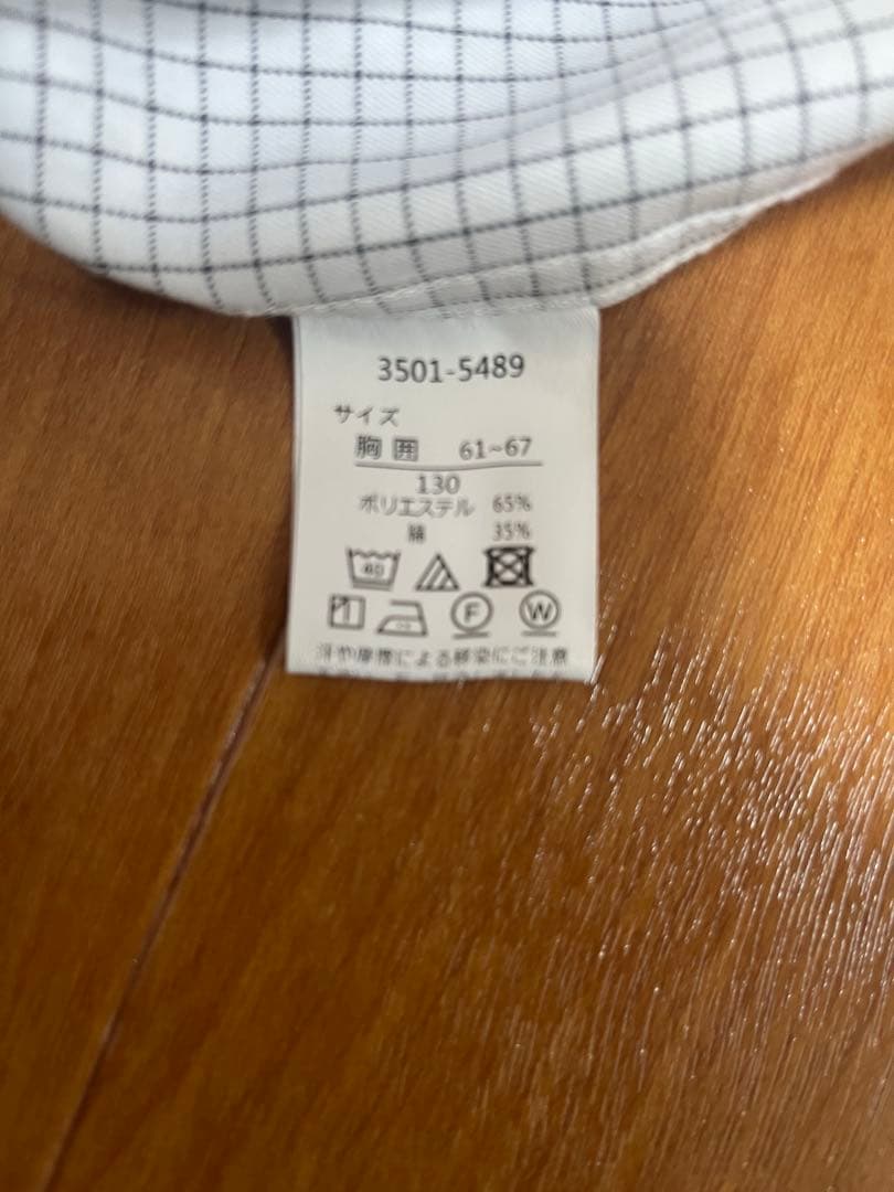 waltz by BEAMS DESIGN チェック柄 グレー スーツ130cm