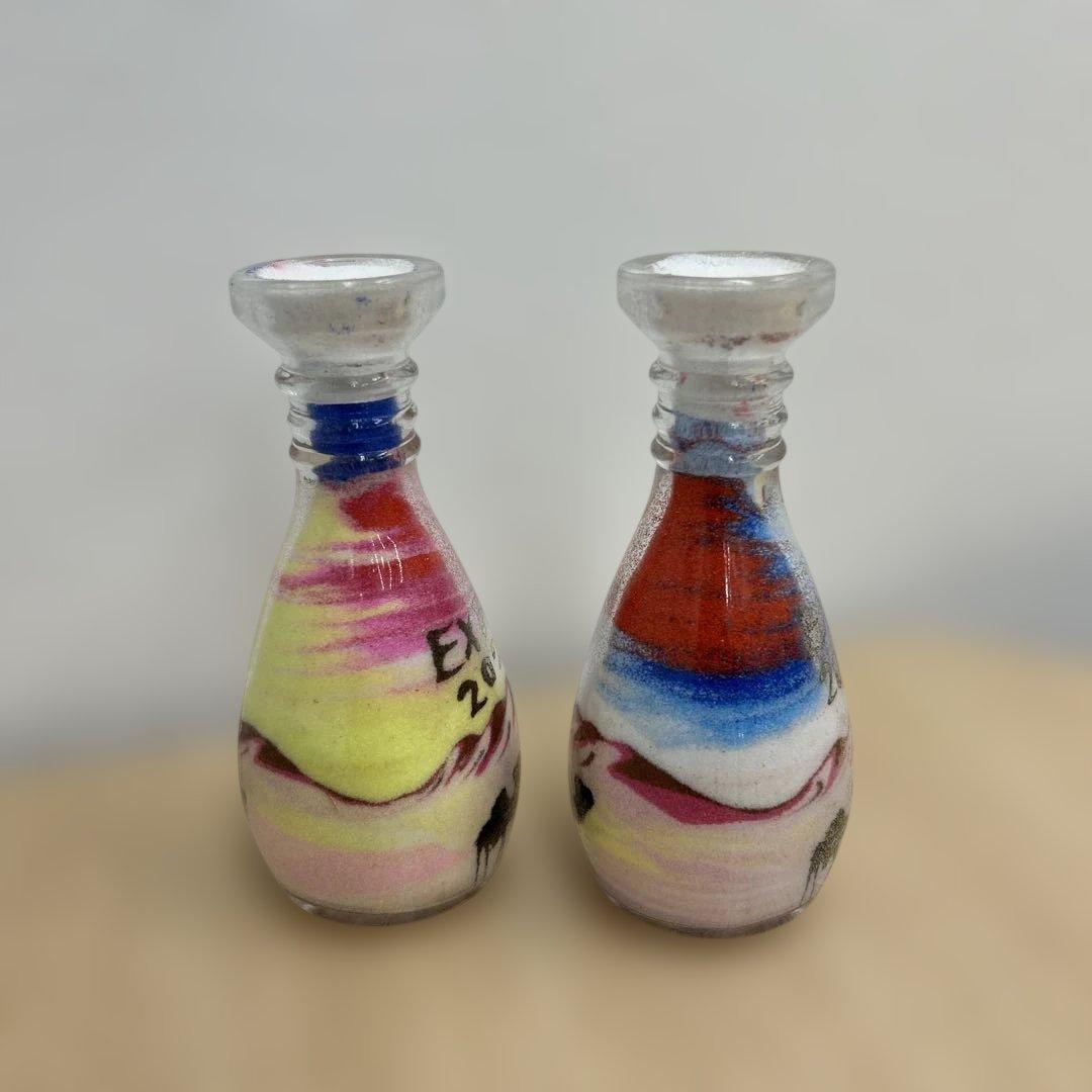 大阪・関西万博 ヨルダンの砂 サンドアート ヨルダン館 2本セット