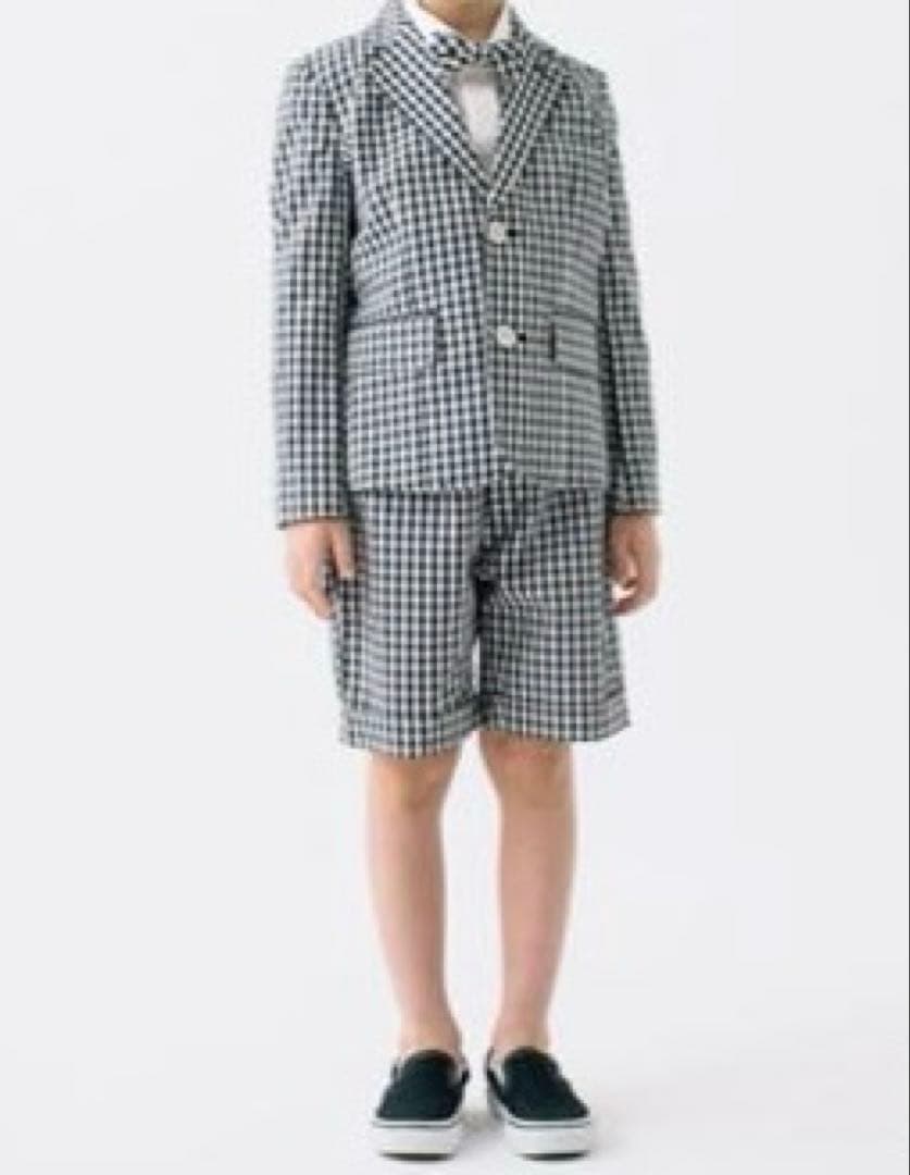 2867Z 美品 スムージー 男の子 キッズスーツ 4点セット 半ズボン 120
