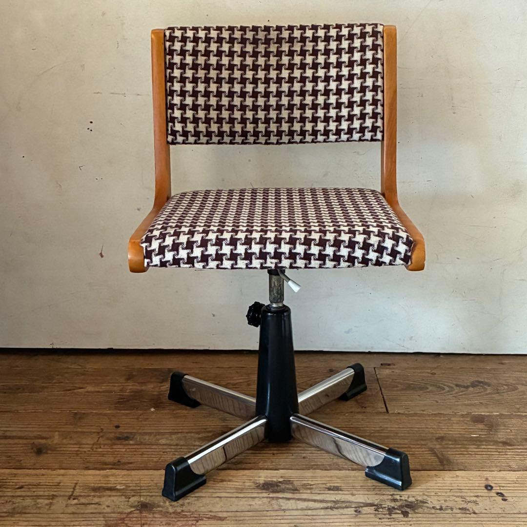 国産ヴィンテージ レトロ デスクチェア