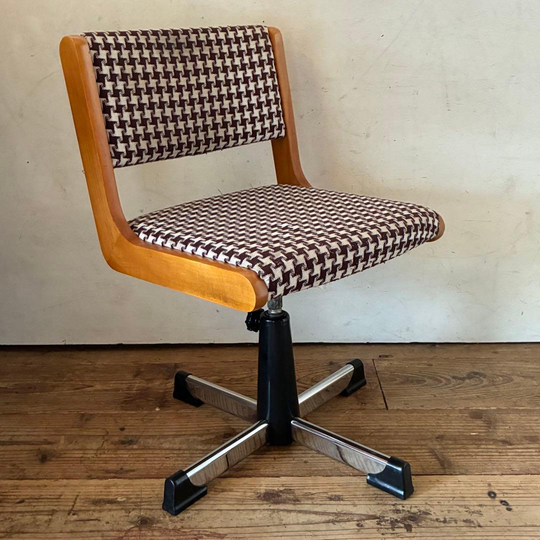国産ヴィンテージ レトロ デスクチェア