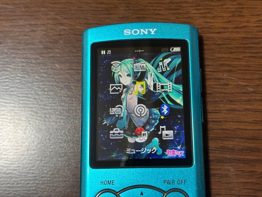 SONY ウォークマン NW-S764 初音ミク生誕5周年記念 ストラップ欠品