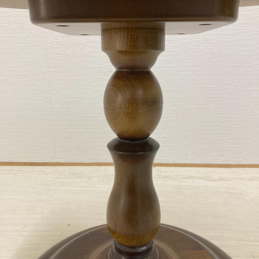 【カリモク】コロニアル　カフェテーブル　サイドテーブル　ローテーブル