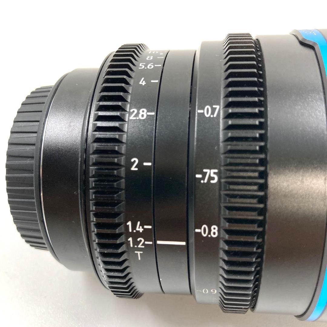 美品　SIRUI　シネレンズ　 75mm T1.2 S35　E Mount