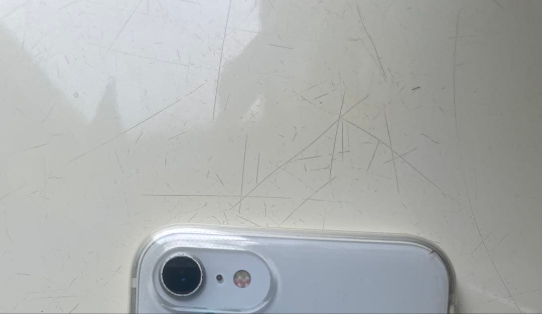 iPhoneSE 第2世代 256GB ホワイト SIMフリー　透明ケース付き