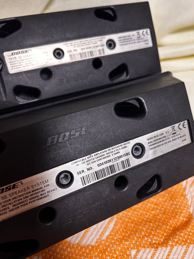 スピーカー・ウーファー BOSE 151SE SPEAKER SYSTEM