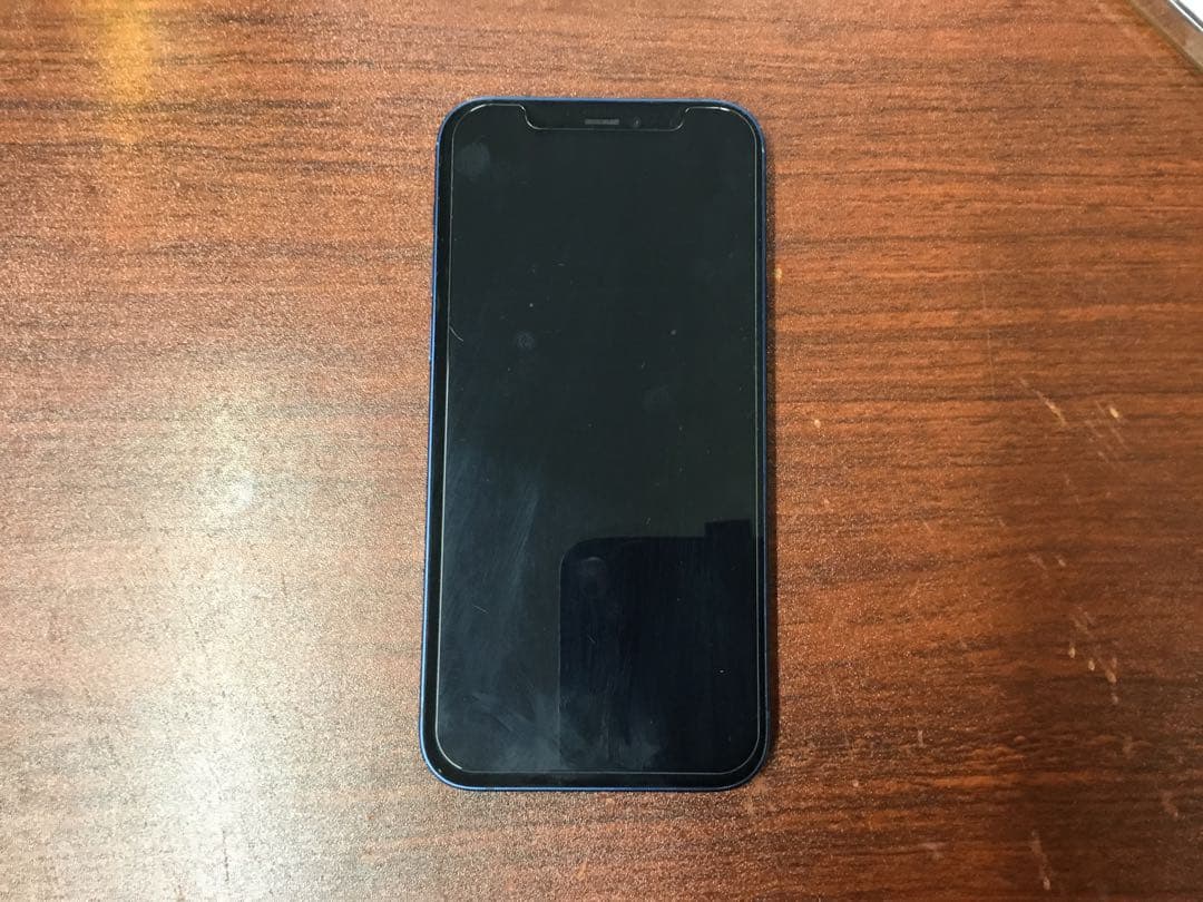 iPhone12 紺色　ネイビー　128GB バッテリー80% simフリー