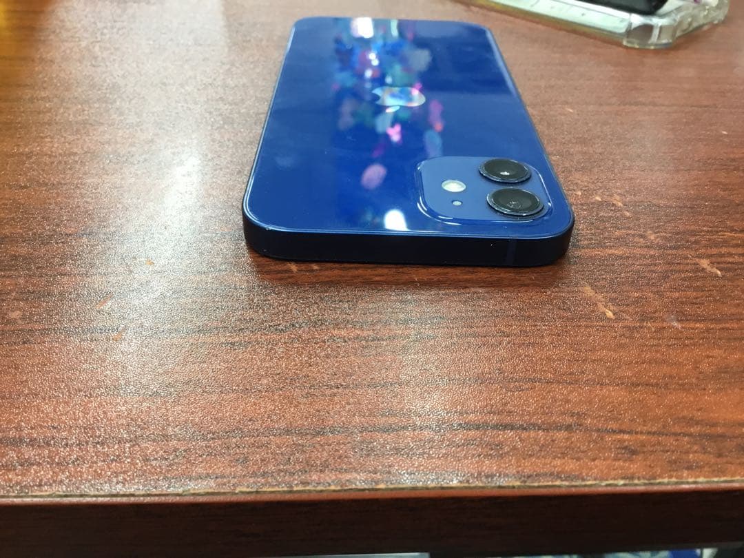 iPhone12 紺色　ネイビー　128GB バッテリー80% simフリー