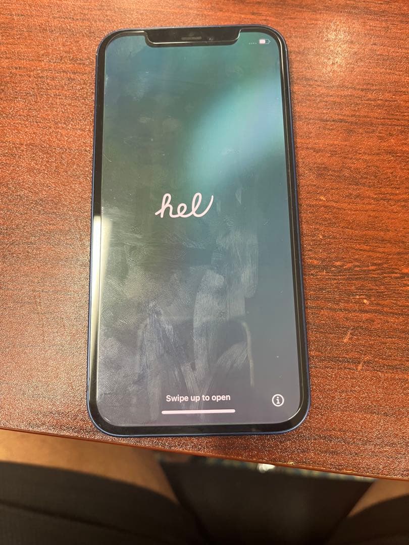 iPhone12 紺色　ネイビー　128GB バッテリー80% simフリー