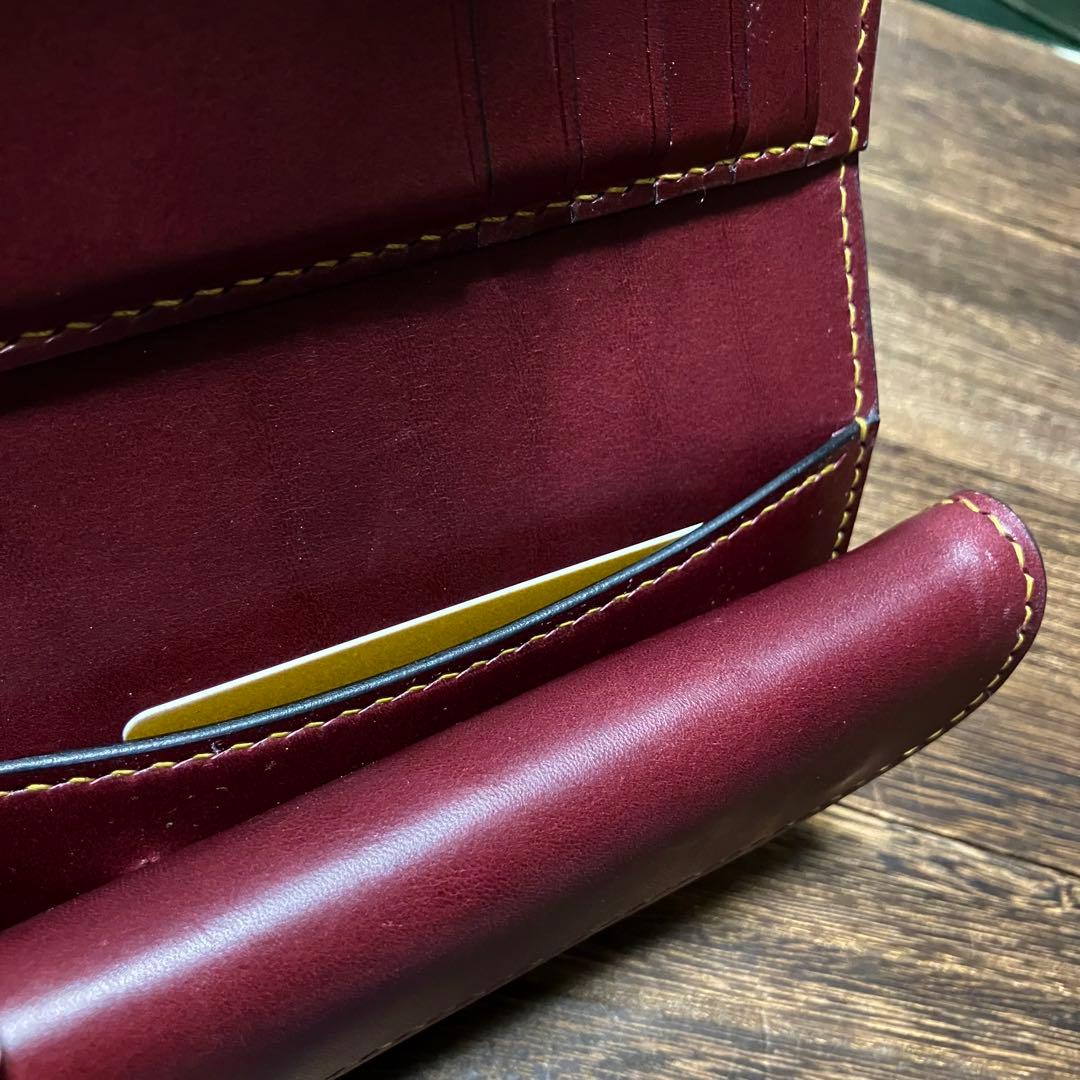 オーダー品　　三つ折り財布