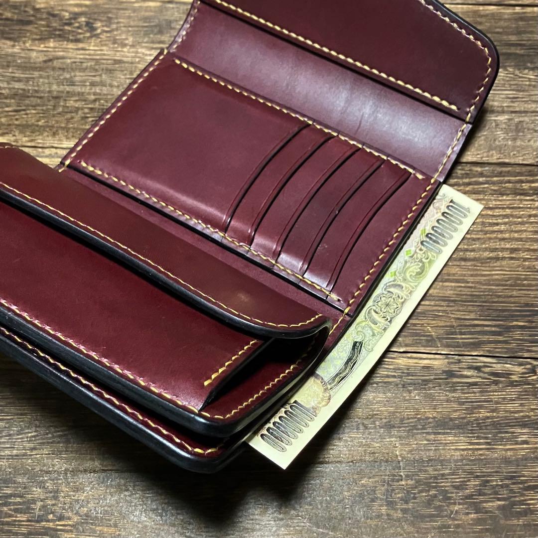 オーダー品　　三つ折り財布
