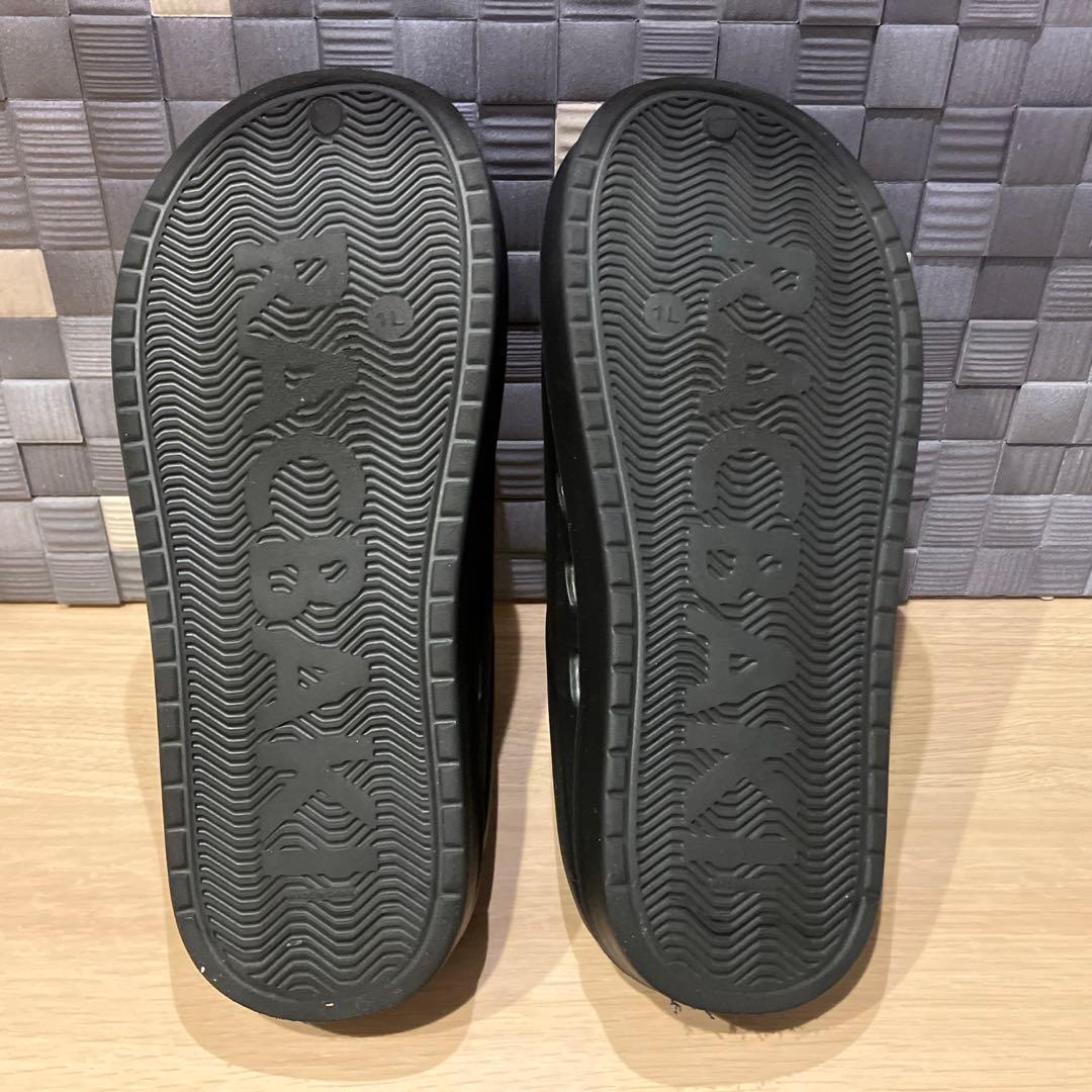 美品:ラクバキ イージーサボ ブラック Ｌサイズ