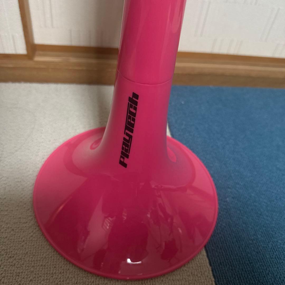 W*d様 トロンボーン プラスチック ピンク＋ケース、オイル 値下げ可能