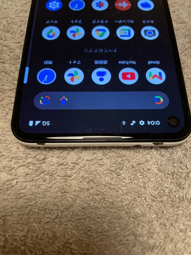 Google Pixel 4a（5G）ホワイト　SIMロック解除済み