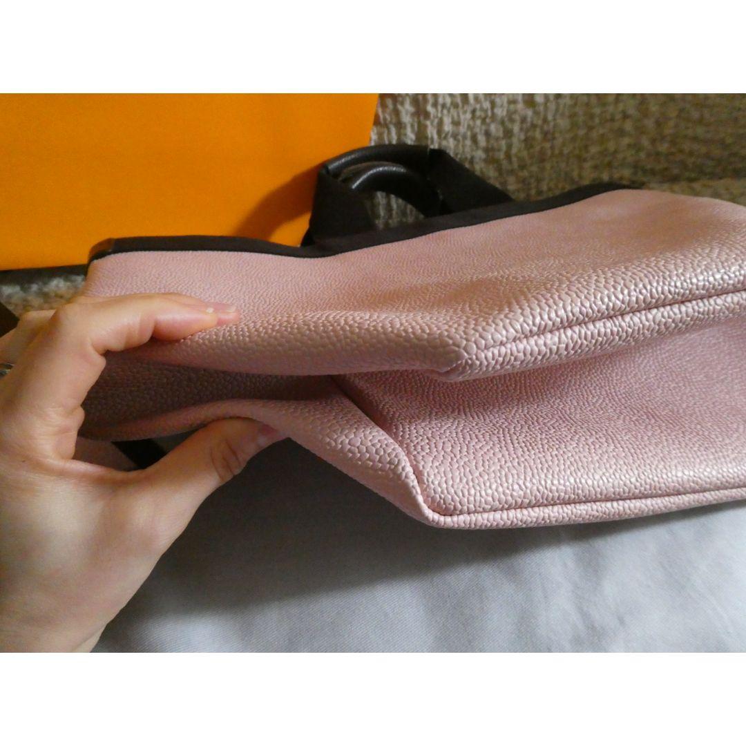 P*n様 極美品 エルベシャプリエ 725GP タラマ×モカ舟形+ハンドルカバー