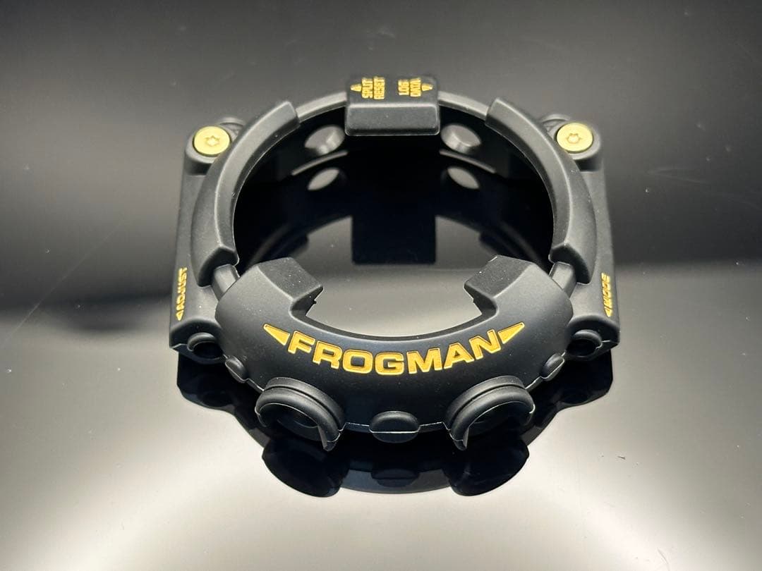 CASIO G-SHOCK フロッグマン 希少黒金ベゼルバンド未使用かなり希少品