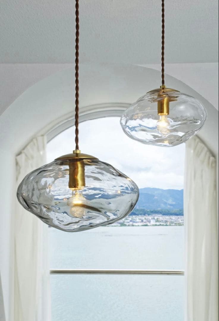 Neron ペンダントライト クリアガラス