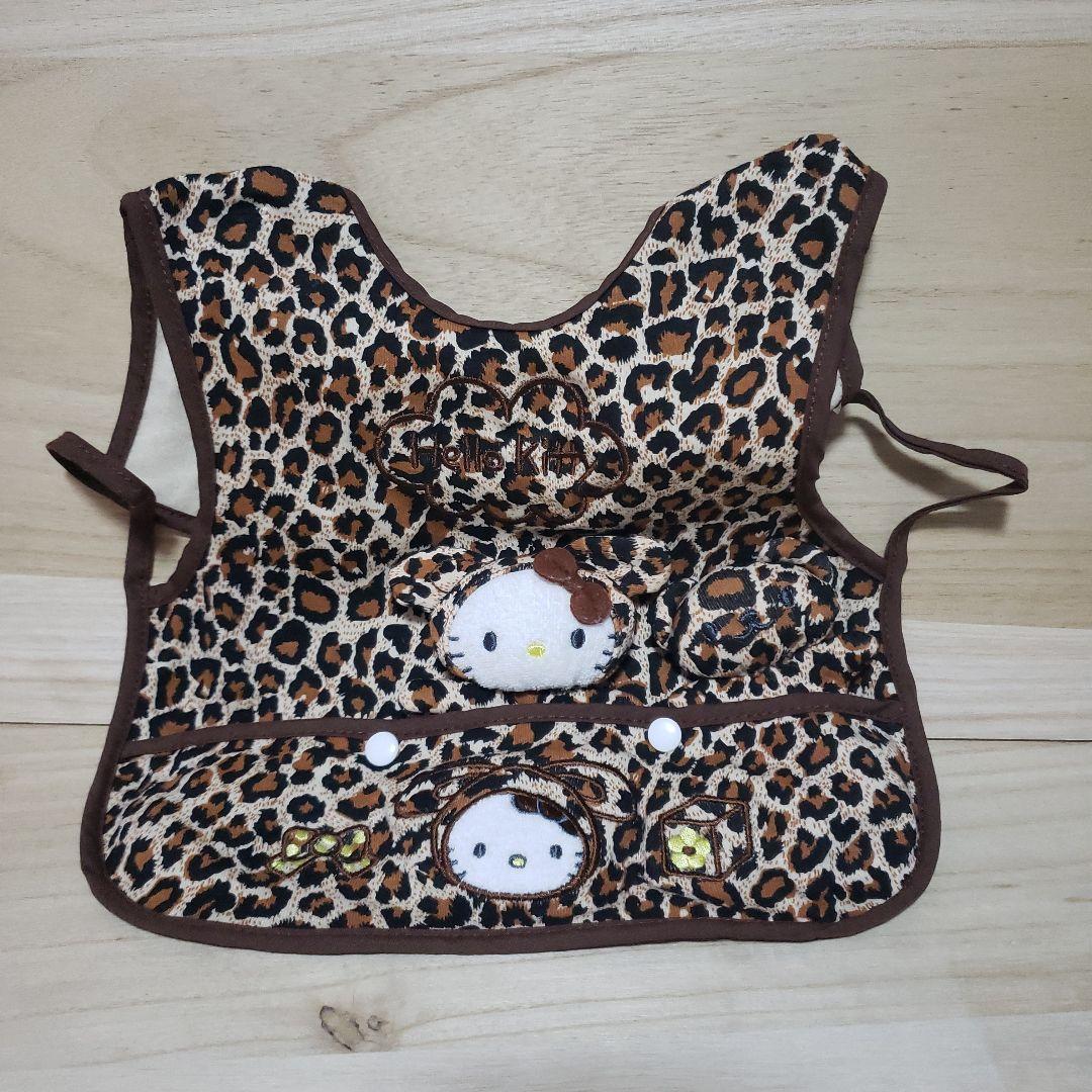 ハローキティ ヒョウ柄スタイとラトルセット