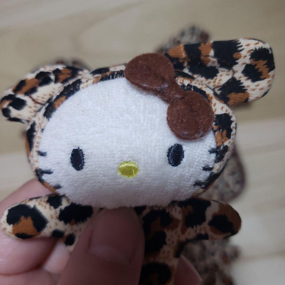 ハローキティ ヒョウ柄スタイとラトルセット